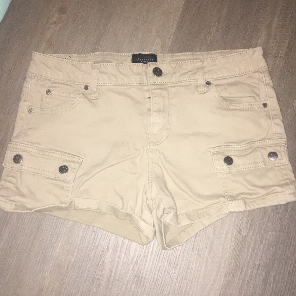 Celebrity Pink Tan Shorts